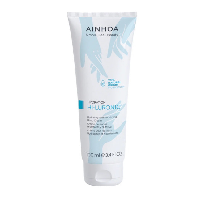 Ainhoa Hi-Luronic Hydrating and Nourishing Hand Cream 100ml — Hände, Nägel & Füße Ainhoa Hi-Luronic Hydrating and Nourishing Hand Cream 100ml — Hände, Nägel & Füße