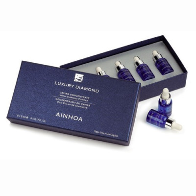 Ainhoa Luxury Diamond Caviar Concentrate 5x5ml — Ampullen Ainhoa Luxury Diamond Caviar Concentrate 5x5ml — Ampullen