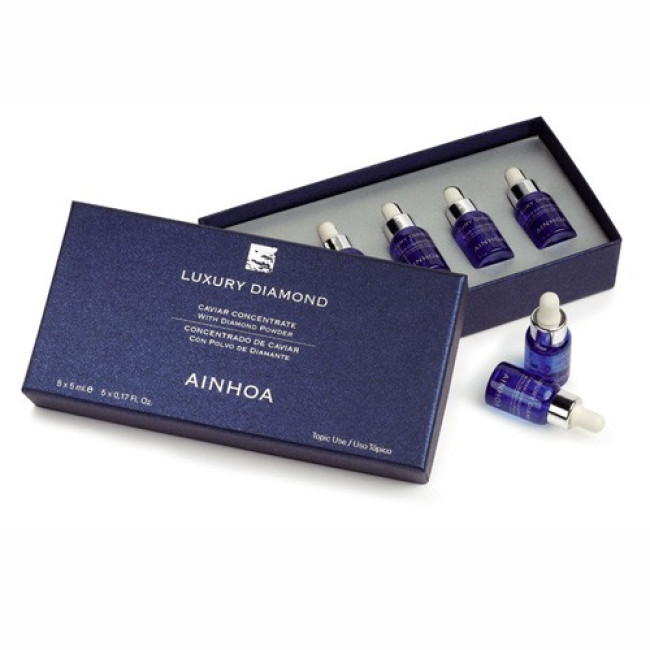 Ainhoa Luxury Diamond Caviar Concentrate 5x5ml — Ampullen Ainhoa Luxury Diamond Caviar Concentrate 5x5ml — Ampullen