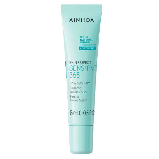 Ainhoa Skin Respect Sensitive 365 Lip and SOS Balm 15ml — Feuchtigkeitsarme Haut