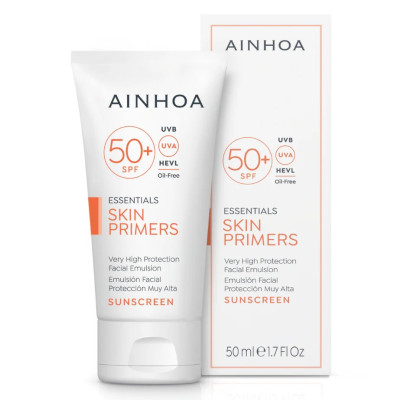 Ainhoa Skin Primers Sun Very High Protection Emulsion 50+ (50ml) — Gesicht Ainhoa Skin Primers Sun Very High Protection Emulsion 50+ (50ml) — Gesicht