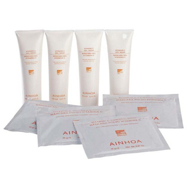 Ainhoa Specific Plastic Vitamin C Mask (4x100ml +4x25g) — Vitamin C Ainhoa Specific Plastic Vitamin C Mask (4x100ml +4x25g) — Vitamin C
