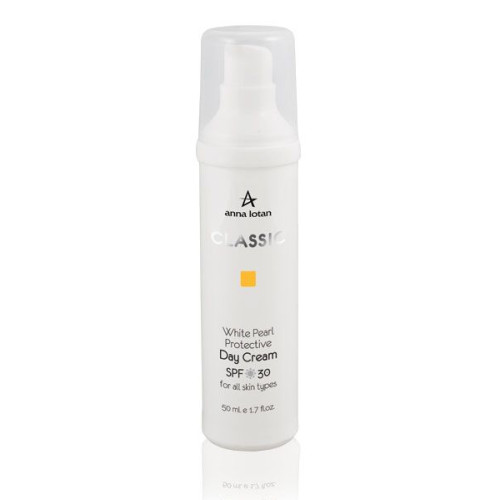 Anna Lotan Classic White Pearl Brightening Day Cream SPF25 75ml — Anti-Aging / Anti-Falten Anna Lotan Classic White Pearl Brightening Day Cream SPF25 75ml — Anti-Aging / Anti-Falten
