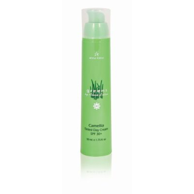 Anna Lotan Greens Camellia Tinted Day Cream SPF30+ (70ml) — Feuchtigkeitsarme Haut Anna Lotan Greens Camellia Tinted Day Cream SPF30+ (70ml) — Feuchtigkeitsarme Haut
