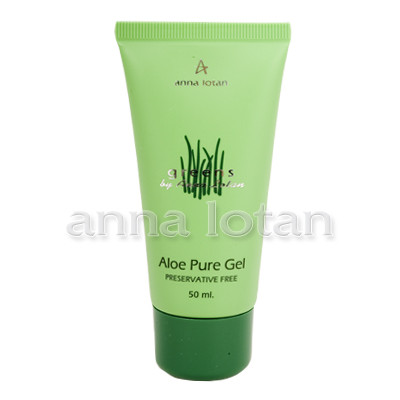 Anna Lotan Greens Aloe Pure Natural Gel 125ml — Masken Anna Lotan Greens Aloe Pure Natural Gel 125ml — Masken
