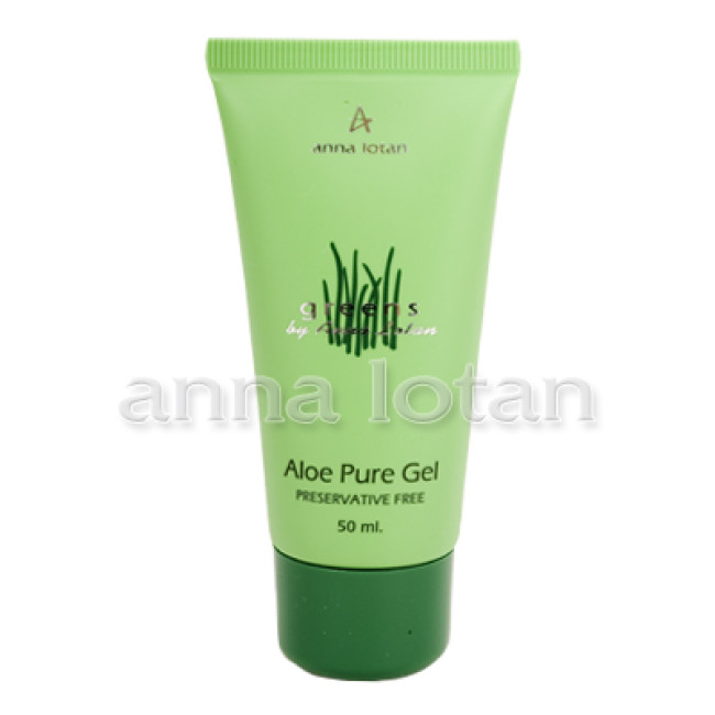 Anna Lotan Greens Aloe Pure Natural Gel 125ml — Masken Anna Lotan Greens Aloe Pure Natural Gel 125ml — Masken