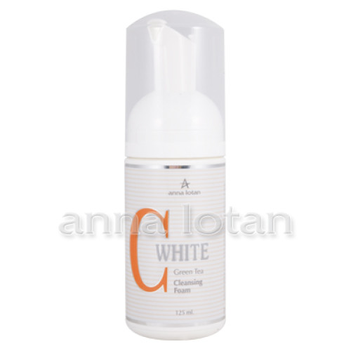 Anna Lotan Lightening Care C White Green Tea Cleansing Foam 125ml — Vitamin C