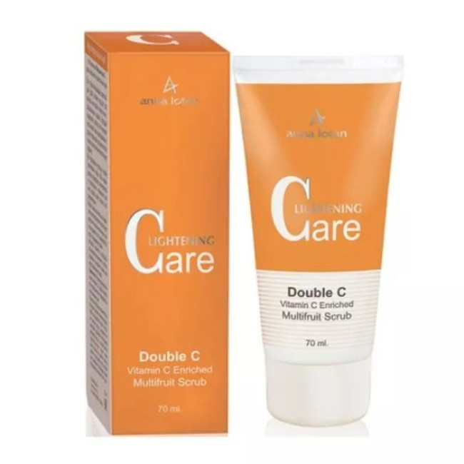 Anna Lotan Lightening Care Double C Vitamin C Enriched Multifruit Scrub 70ml — Vitamin C Anna Lotan Lightening Care Double C Vitamin C Enriched Multifruit Scrub 70ml — Vitamin C