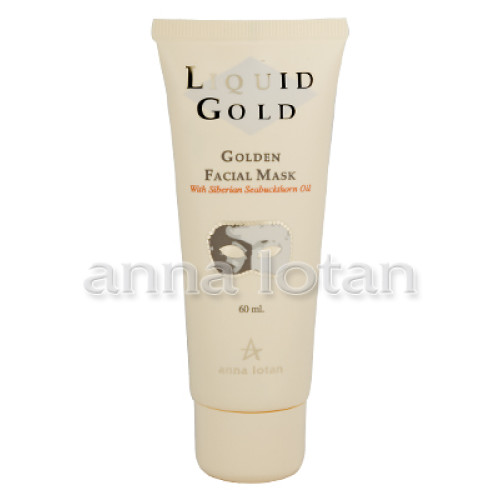 Anna Lotan Liquid Gold Golden Facial Mask 60 ml — Masken Anna Lotan Liquid Gold Golden Facial Mask 60 ml — Masken