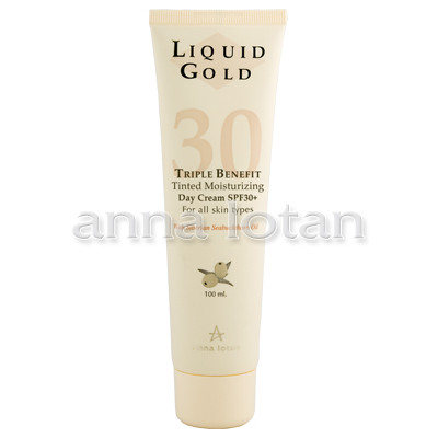Anna Lotan Liquid Gold Tinted Moisturizer SPF30 100 ml — Feuchtigkeitsarme Haut