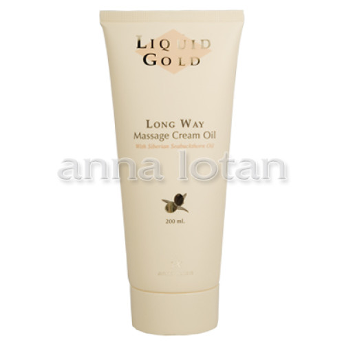 Anna Lotan Liquid Gold Golden Massage Cream Oil 200ml — Massage
