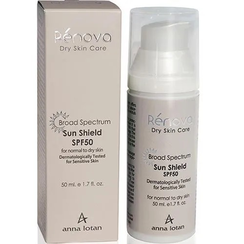 Anna Lotan Renova Broad Spectrum Sun Shield SPF50 (50ml) — Anti-Aging / Anti-Falten Anna Lotan Renova Broad Spectrum Sun Shield SPF50 (50ml) — Anti-Aging / Anti-Falten