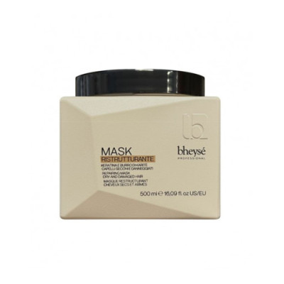 Bheyse Restructuring Repairing Hair Mask with Keratin and Shea Butter for Dry and Damaged Hair 500ml — Masken Bheyse Restructuring Repairing Hair Mask with Keratin and Shea Butter for Dry and Damaged Hair 500ml — Masken