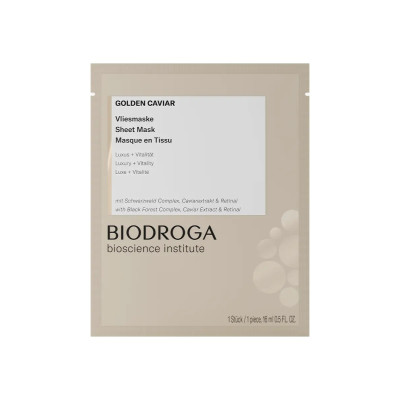 Biodroga Bioscience Golden Caviar Sheet Mask — Masken Biodroga Bioscience Golden Caviar Sheet Mask — Masken