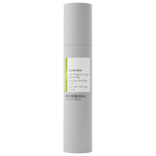 Biodroga Medical CLEAR SKIN Anti Age 24h Care Rich 50ml — Feuchtigkeitsarme Haut Biodroga Medical CLEAR SKIN Anti Age 24h Care Rich 50ml — Feuchtigkeitsarme Haut