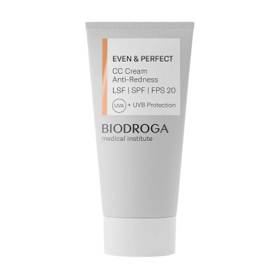 Biodroga Medical Even & Perfect CC Cream Anti-Redness SPF20 (33g) — Concealer & Korrektoren Biodroga Medical Even & Perfect CC Cream Anti-Redness SPF20 (33g) — Concealer & Korrektoren