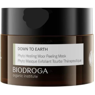 Biodroga Organic Down To Earth Phyto Healing Moor Peeling Mask 50ml — Peelings Biodroga Organic Down To Earth Phyto Healing Moor Peeling Mask 50ml — Peelings