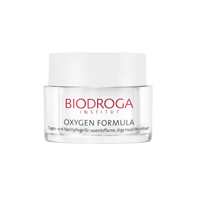 Biodroga Oxygen Formula Day and Night Care for Combination Skin — Fettige Haut Biodroga Oxygen Formula Day and Night Care for Combination Skin — Fettige Haut