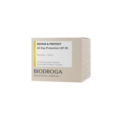 Biodroga Bioscience Repair & Protect All Day Protection LSF20 (50ml) — Anti-Aging / Anti-Falten Biodroga Bioscience Repair & Protect All Day Protection LSF20 (50ml) — Anti-Aging / Anti-Falten