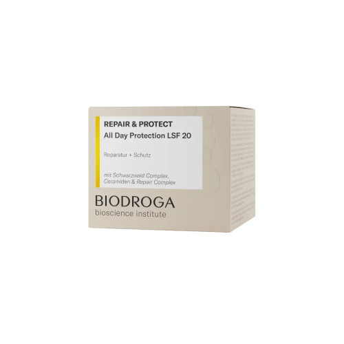 Biodroga Bioscience Repair & Protect All Day Protection LSF20 (50ml) — Anti-Aging / Anti-Falten Biodroga Bioscience Repair & Protect All Day Protection LSF20 (50ml) — Anti-Aging / Anti-Falten