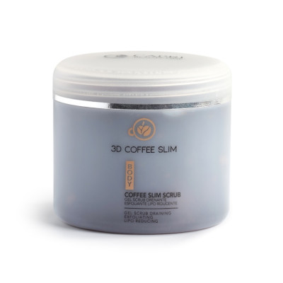 Capri Beauty Line 3D Coffee Slim Gel Scrub Draining Exfoliating Lipo Reducing 500ml — Körperpeelings