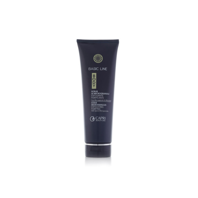 Capri Beauty Line Basic Line Body Exfoliating Purifying Scrub with Apricot Microgranules — Körperpeelings Capri Beauty Line Basic Line Body Exfoliating Purifying Scrub with Apricot Microgranules — Körperpeelings
