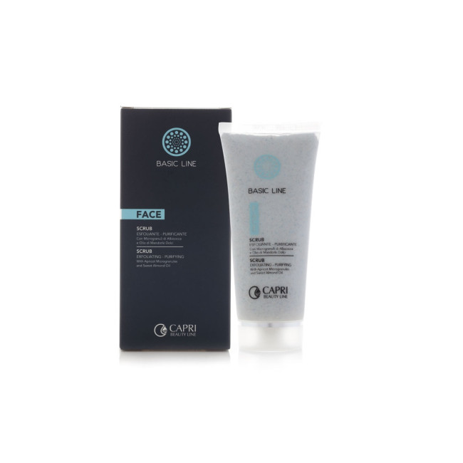 Capri Beauty Line Basic Line Exfoliating - Purifying Scrub with Apricot Microgranules And Sweet Almond Oil — Peelings Capri Beauty Line Basic Line Exfoliating - Purifying Scrub with Apricot Microgranules And Sweet Almond Oil — Peelings