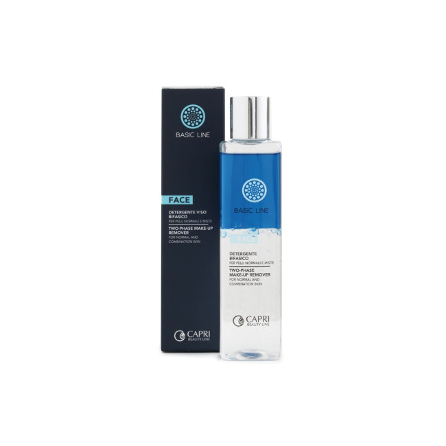 Capri Beauty Line Basic Line Two-Phase Make-Up Remover for normal and Combination Skin 200ml — Reinigung Capri Beauty Line Basic Line Two-Phase Make-Up Remover for normal and Combination Skin 200ml — Reinigung