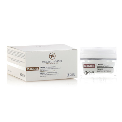 Capri Beauty Line Mandelic Complex Super Moisturizing Cream 50ml — Anti-Aging / Anti-Falten Capri Beauty Line Mandelic Complex Super Moisturizing Cream 50ml — Anti-Aging / Anti-Falten
