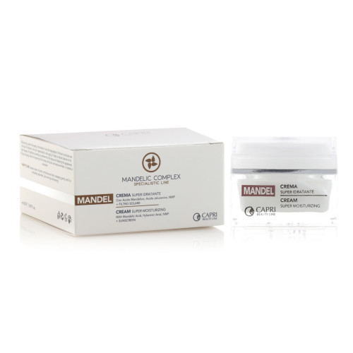 Capri Beauty Line Mandelic Complex Super Moisturizing Cream 50ml — Anti-Aging / Anti-Falten Capri Beauty Line Mandelic Complex Super Moisturizing Cream 50ml — Anti-Aging / Anti-Falten