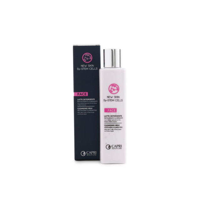 Capri Beauty Line New Skin Sy-Stem Cells Cleansing Revitalizing Illuminating Milk — Reinigung Capri Beauty Line New Skin Sy-Stem Cells Cleansing Revitalizing Illuminating Milk — Reinigung