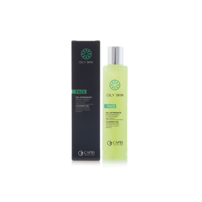 Capri Beauty Line Oily Skin Sebum Balancing Cleansing Gel — Reinigung Capri Beauty Line Oily Skin Sebum Balancing Cleansing Gel — Reinigung