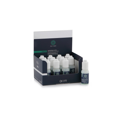 Capri Beauty Line Oily Skin Sebum Balancing Opacifiers Active Concentrate — Serum