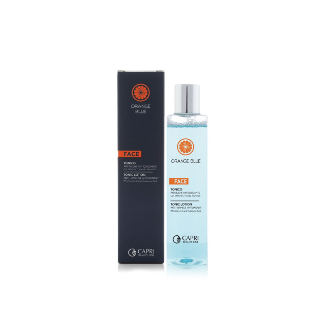 Capri Beauty Line Orange Blue Anti-Wrinkle Antioxidant Tonic Lotion — Reinigung Capri Beauty Line Orange Blue Anti-Wrinkle Antioxidant Tonic Lotion — Reinigung