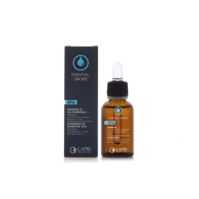 Capri Beauty Line Synergies of Essential Oil Draining 30ml — Anti-Cellulite & Figurpflege Capri Beauty Line Synergies of Essential Oil Draining 30ml — Anti-Cellulite & Figurpflege