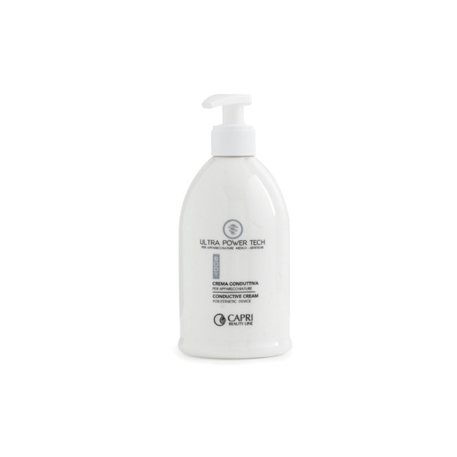 Capri Beauty Line Ultra Power Tech Conductive Cream for Electro Esthetic Device 500ml — Behandlung Capri Beauty Line Ultra Power Tech Conductive Cream for Electro Esthetic Device 500ml — Behandlung