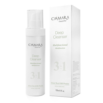 Casmara Deep Cleanser Multifunctional 3in1 Green Tea & Silk Protein — Reinigung