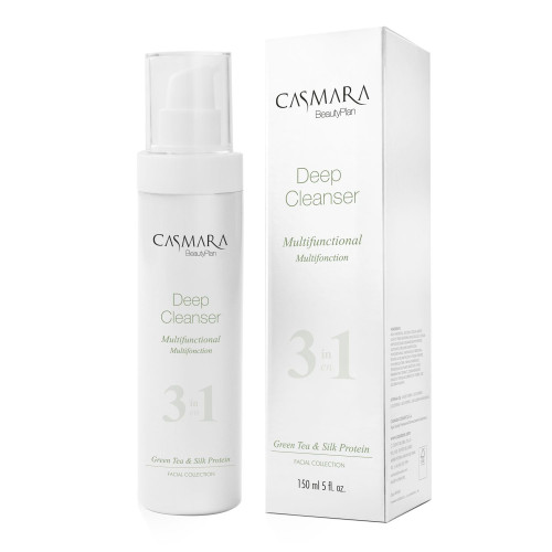 Casmara Deep Cleanser Multifunctional 3in1 Green Tea & Silk Protein — Reinigung Casmara Deep Cleanser Multifunctional 3in1 Green Tea & Silk Protein — Reinigung