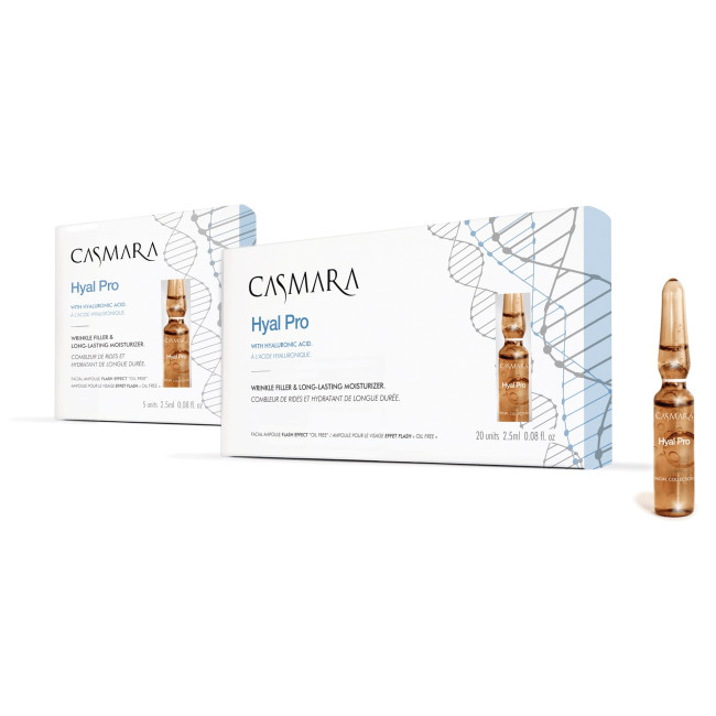 Casmara Hyal Pro Wrinkle Filler and Long-Lasting Moisturizer Ampoules — Ampullen