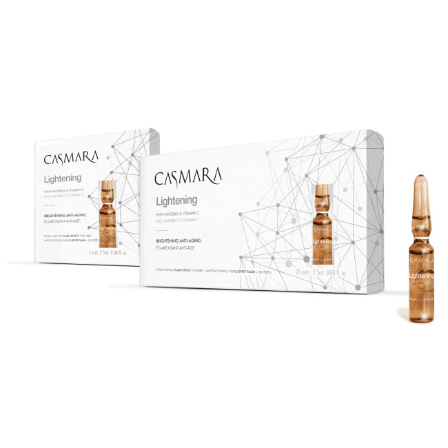 Casmara Lightening with Whitebio & Vitamin C Anti-Aging Ampoules — Vitamin C Casmara Lightening with Whitebio & Vitamin C Anti-Aging Ampoules — Vitamin C