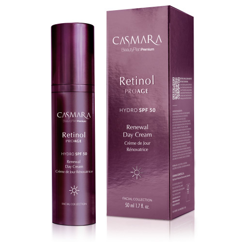 Casmara Retinol PROAGE Renewal Day Cream SPF50 (50ml) — Anti-Aging / Anti-Falten Casmara Retinol PROAGE Renewal Day Cream SPF50 (50ml) — Anti-Aging / Anti-Falten