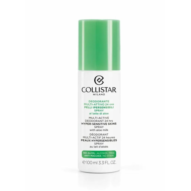 Collistar Multi Active Deodorant 24 Hours Hyper Sensitive Skin 100ml — Deodorants