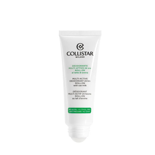 Collistar Multi Active Deodorant 24 Hours Roll-On with Oat Milk 75ml — Deodorants