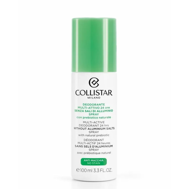 Collistar Multi Active Deodorant 24 Hours Without Aluminium Salts 100ml — Deodorants