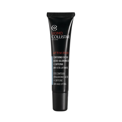 Collistar Uomo Attivi Puri Hyaluronic Acid + Caffeine Eye Contour 15ml — Augen- & Lippenpflege