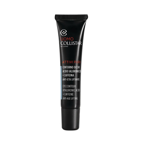 Collistar Uomo Attivi Puri Hyaluronic Acid + Caffeine Eye Contour 15ml — Augen- & Lippenpflege