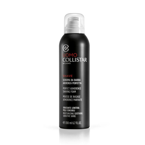 Collistar Uomo Shave Perfect Adherence Shaving Foam Moisturizing Soothing Sensitive Skin 200ml — Hautpflege für Männer