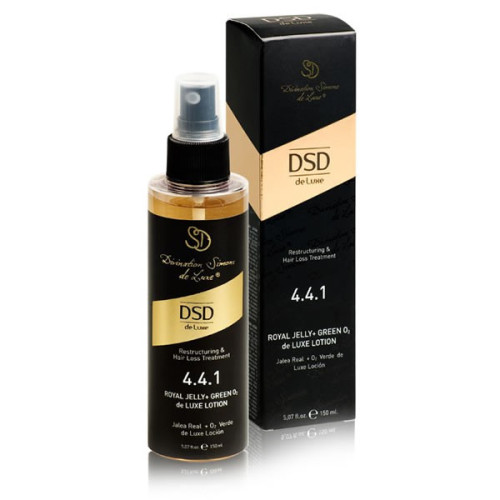 DSD de Luxe Anti-Hairloss Restructuring Treatment Royal Jelly + Green O2 de Luxe Lotion 4.4.1 (150ml) — Haarausfall DSD de Luxe Anti-Hairloss Restructuring Treatment Royal Jelly + Green O2 de Luxe Lotion 4.4.1 (150ml) — Haarausfall