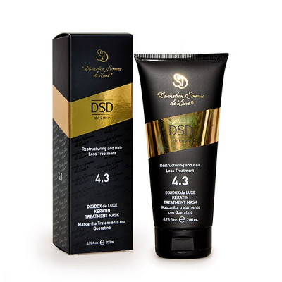 DSD de Luxe Anti-Hairloss Dixidox de Luxe Restructuring Keratin Treatment Mask 4.3 — Masken DSD de Luxe Anti-Hairloss Dixidox de Luxe Restructuring Keratin Treatment Mask 4.3 — Masken