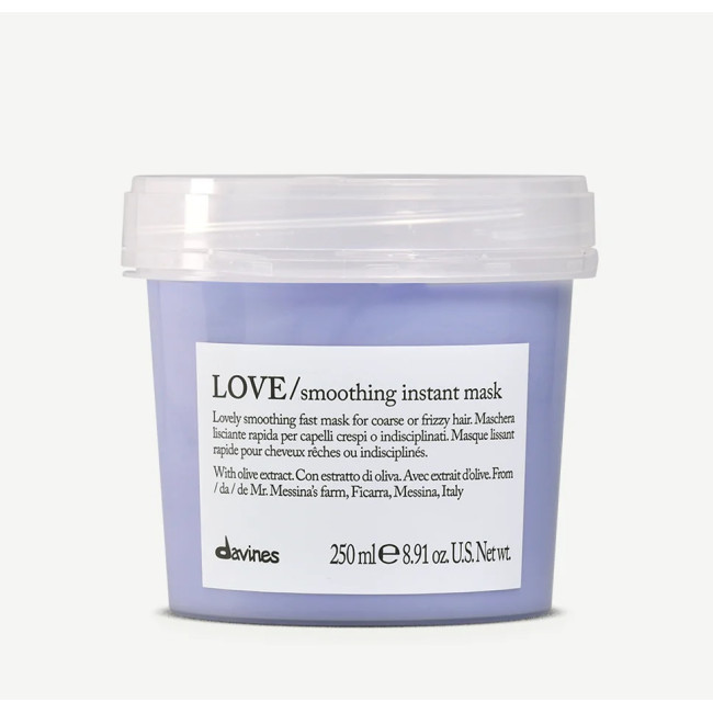 Davines LOVE Smoothing Instant Mask for Coarse or Frizzy Hair 250ml — Masken Davines LOVE Smoothing Instant Mask for Coarse or Frizzy Hair 250ml — Masken